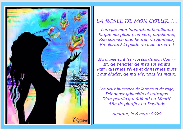 Rosee de mon coeur
